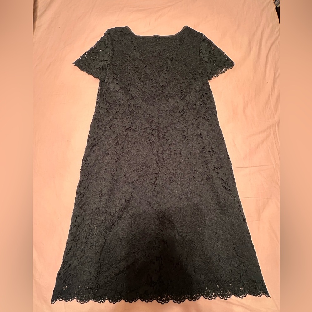 Brooks Brothers Emerald Green Lace Dress